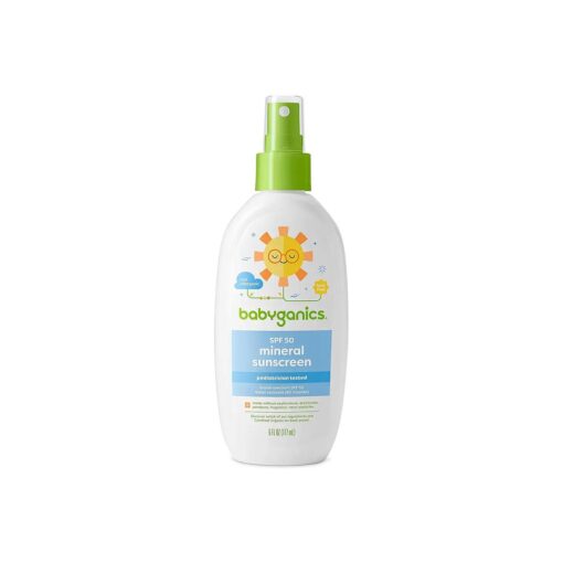 Mineral Based Sunscreen Spray - SPF 50+ - Fragrance Free - 6.0 oz