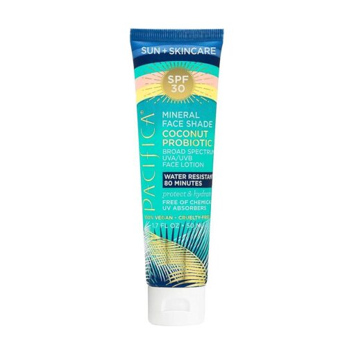 Mineral Face Shade Coconut Probiotic SPF 30 Women Lotion 1.7 oz