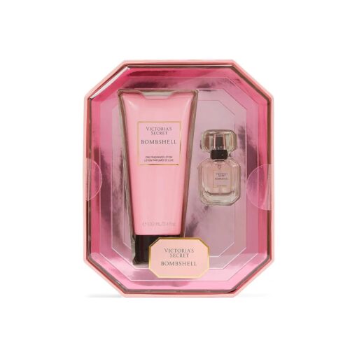 Victoria 's Secret Bombshell Mini Fragrance Duo Gift Set : Mini Eau de Parfum & Travel Lotion