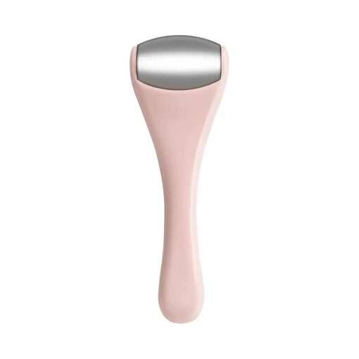 Mini Ice Roller for Eye Puffiness, ITME Stainless Steel Eye Ice Rollers for Women Eye Massager, Tighten Pores, Under-eye Relief, Reduce Wrinkle Skin Care [ Finger Size ] ( Pink )