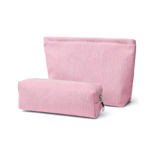 Makeup Bag, Cosmetic Bags for Women, Cosmetic Bag for Purse, Small Makeup Bag, Mini Makeup Bag, Small Pouch, Pink Makeup Bag, Cute Preppy Things Aesthetic Stuff