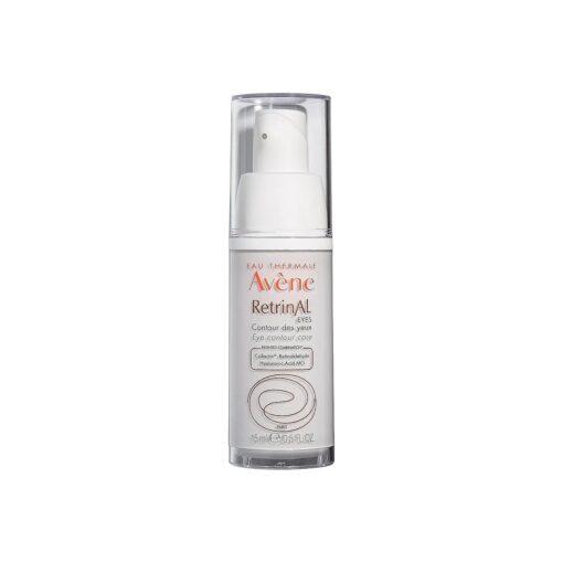 Eau Thermale Avene - RetrinAL EYES - Retinaldehyde & Hyaluronic Acid - Minimizes Appearance of Under-Eye Lines, Puffiness & Dark Circles - 0.5 Fl Oz ( Pack of 1 )