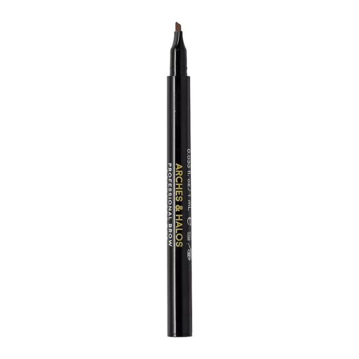 Arches & Halos Microblading Brow Shaping Pen - Fuller, More Defined Brow - Long-lasting, Smudge Resistant, Rich Color - Vegan and Cruelty Free Makeup - Mocha Blonde - 0.033 fl oz