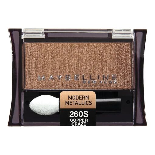 Maybelline New York Expert Wear Eyeshadow Singles, Copper Craze 260s, 0.09 Ounce