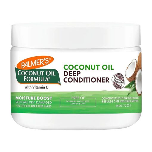 Palmer 's Coconut Oil Formula Moisture Boost Deep Hair Conditioner, 12 Ounce