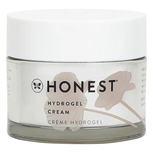 Honest Beauty Hydrogel Cream with Hyaluronic Acid, Jojoba, + Squalane | Oil Free, Lightweight, Moisturizing | EWG Verified, Vegan + Cruelty Free | 1.7 fl oz