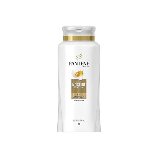 Pantene Pro-V Daily Moisture Renewal 2-in-1 Shampoo and Conditioner, 25.4 Fluid Ounce