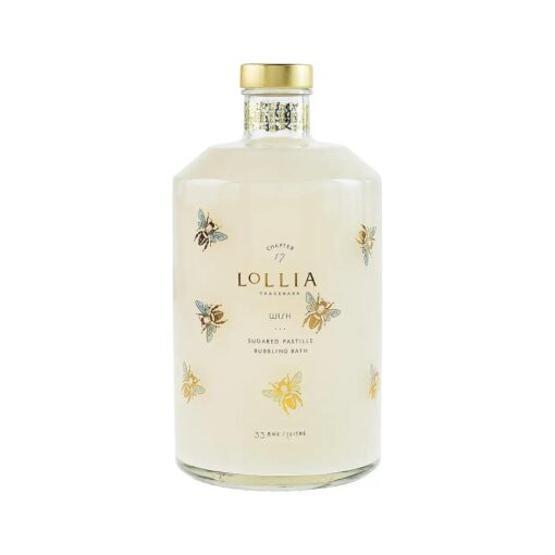 Lollia Bubble Bath, 25 fl, oz, - Soothing & Moisture-Rich Bubble Bath, Hydrating Ingredients, Enchanting Floral Bubble Bath for Women