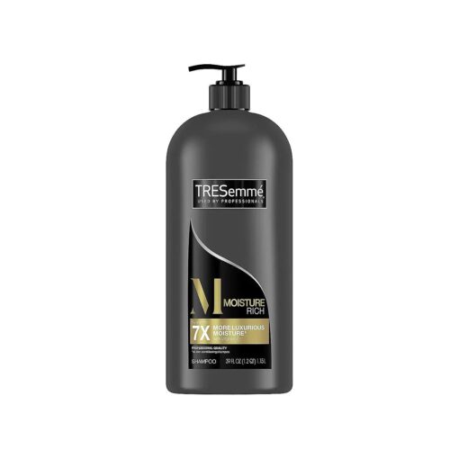 TRESemme Shampoo with Pump, Moisture Rich, 39 oz