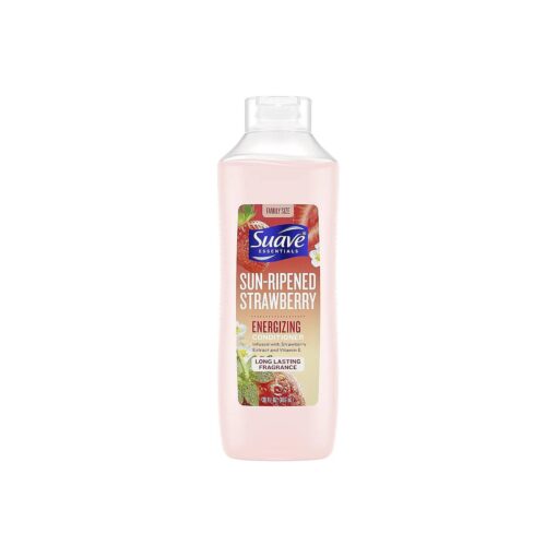 Suave Essentials Conditioner Conditioner for Dry Hair Strawberry Infused with Strawberry Extract and Vitamin E 30 oz