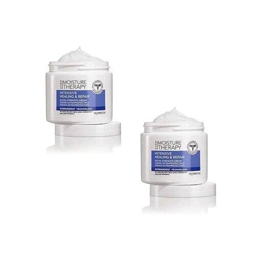 Moisture Therapy Intensive and Repair Extra Strength Cream Lot 2 Jars 5.3 Oz .