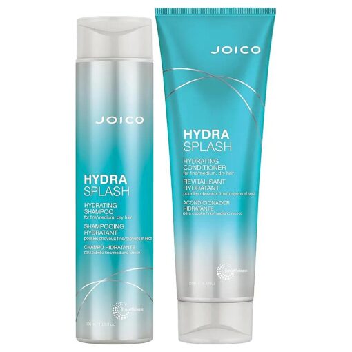 Joico HydraSplash Hydrating Shampoo & Conditioner Set, Preserve Natural Moisture, for Fine / Medium / Dry Hair