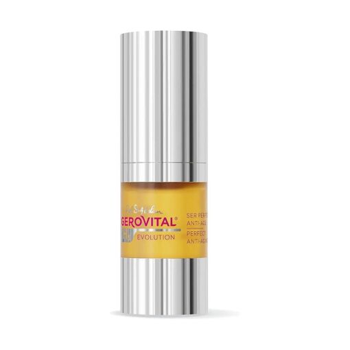 GEROVITAL Perfect Anti-Aging Face Serum with Hyaluronic Acid and Superoxide Dismutase SOD ( The Anti-Aging Super-Enzyme ), Anti-Wrinkle, Moisturizer, 15 ml