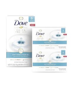 Dove Beauty Bar For All Skin Types Antibacterial Protects from Skin Dryness 3.75 oz 14 Bar