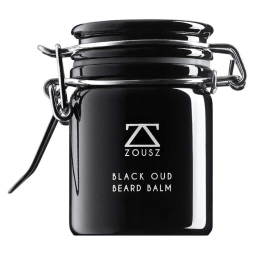 Black Oud Beard Balm for Men, Moisturizing Beard Butter & Beard Dandruff Remover, Natural & Organic Beard Styling Balm & Beard Tamer with Shea Butter, 2 Fl Oz