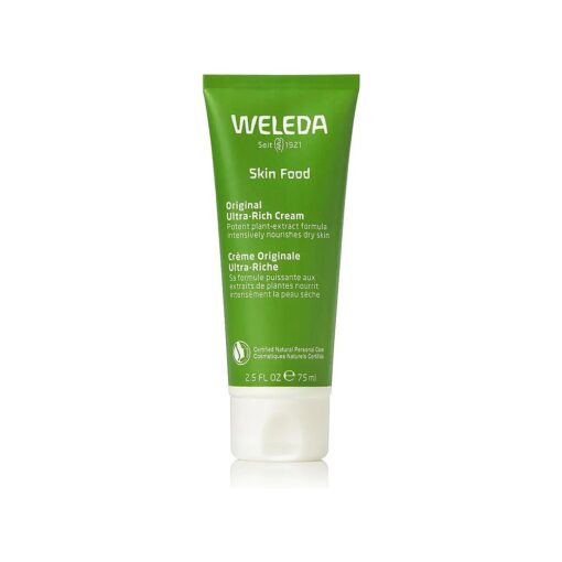 Weleda Skin Food Original Ultra-Rich Body Cream 2.5 Fluid Ounce, Plant Rich Hydrating Moisturizer with Pansy, Chamomile and Calendula