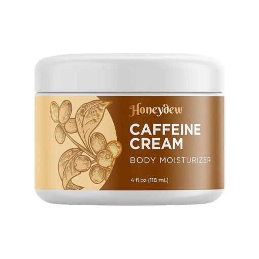 Concealing Caffeine Cream for Cellulite Reduction - Ultra Moisturizing Cellulite Cream for Thighs Butt and Belly with Rich Shea and Cocoa Butter - Light Scented Vegan Firming Body Lotion for Women