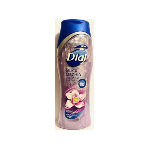 Dial Moisturizing Body Wash - Silk & Orchid - Net Wt, 16 FL OZ ( 473 mL ) Per Bottle - One ( 1 ) Bottle