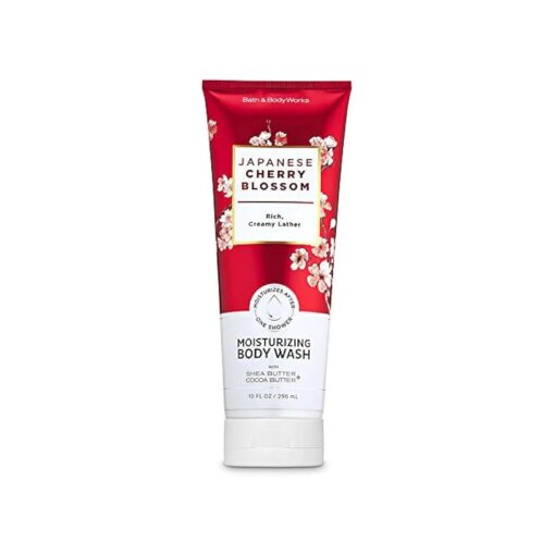 Bath and Body Works Moisturizing Body Wash 10 oz ( Japanese Cherry Blossom )