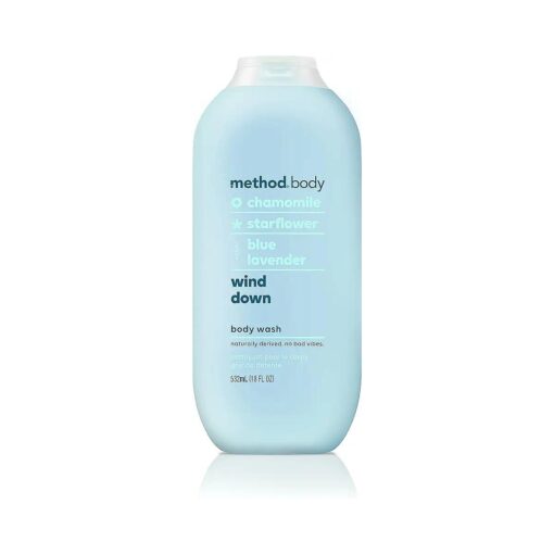 Method Moisturizing, Softening Body Wash, Wind Down, Paraben and Phthalate Free, 18 oz ( Pack of 1 )