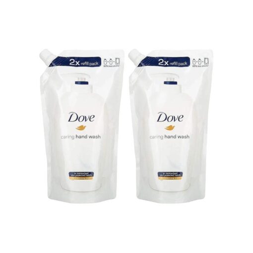 Dove Beauty Cream Hand Wash Refill - 16.9 Fl Oz / 500 mL x 2 Pack