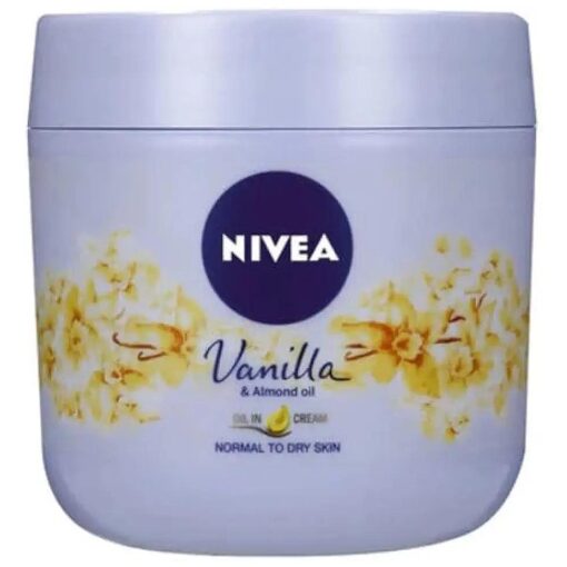 Nivea Vanilla Almond Oil Body Cream 13.52 oz ( 1 )