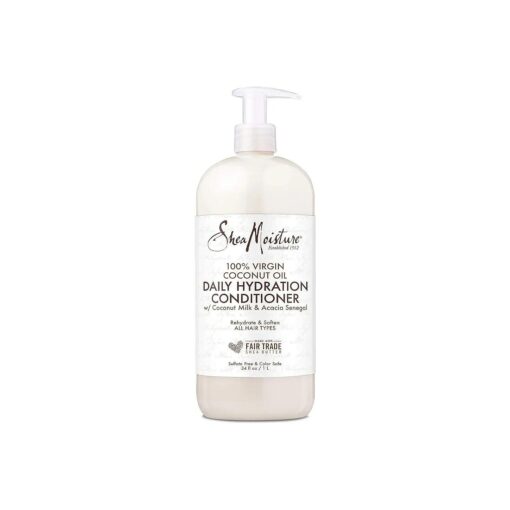 Shea Moisture Moisturizing Conditioner Coconut Oil Daily Hydration, Made with Real Coconut Oil, 34 Fl Ounce