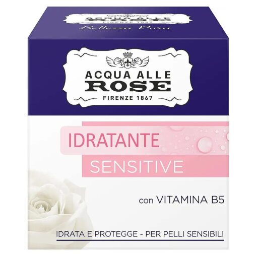 Roberts :" Acqua alle rose" Moisturizing Lenitive Face Cream 50ml 1.69fl.oz [ Italian Import ]