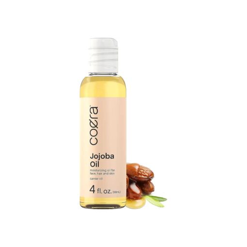 Jojoba Oil | 4 fl oz | Carrier Oil | Moisturizing Oil for Face, Hair & Skin | Free of Parabens, SLS, & Fragrances