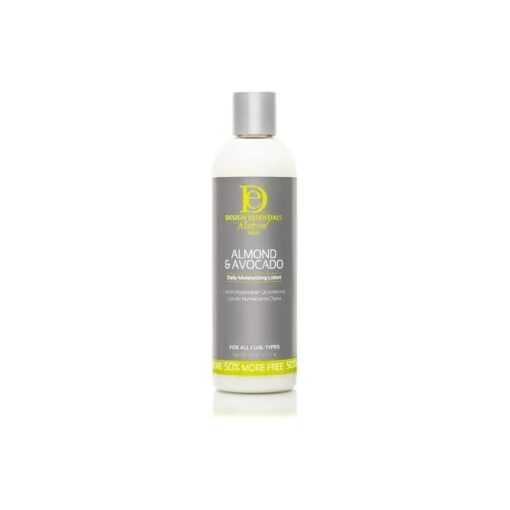 Design Essentials Natural Almond & Avocado, Moisturizing & Detangling Leave-In Conditioner, 12 Ounce