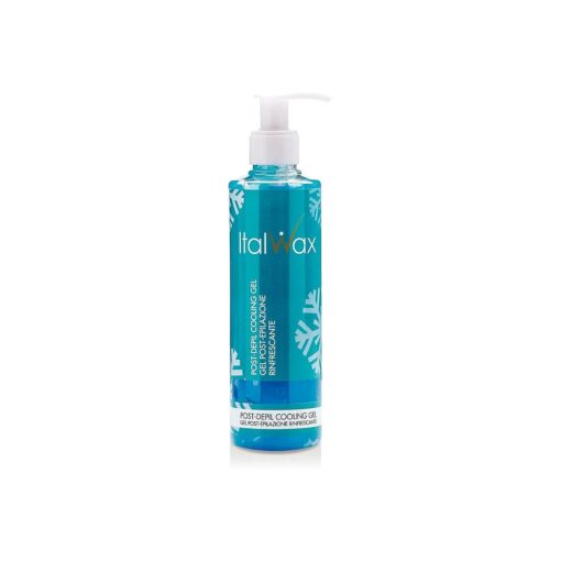 After Wax Care Lotion - 250ml / 8.45fl.oz - Cooling Gel - Menthol - Moisturizing and removing waxing residues