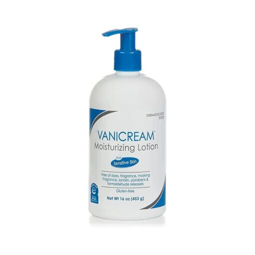 Vanicream Moisturizing Lotion with Pump Dispenser - 16 fl oz ( 1 lb ) - Formulated Without Common Irritants for Those with Sensitive Skin