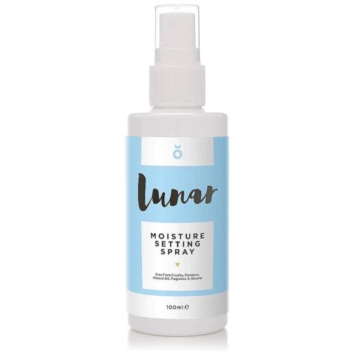 Lunar Glow Makeup Moisture Setting Spray A Finishing Spray for Face and Skin 100ml .