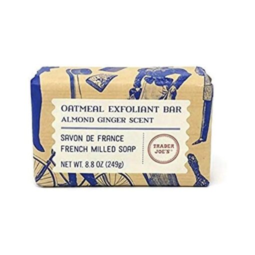 Trader Joe 's Ginger Almond Oatmeal Exfoliant Soap