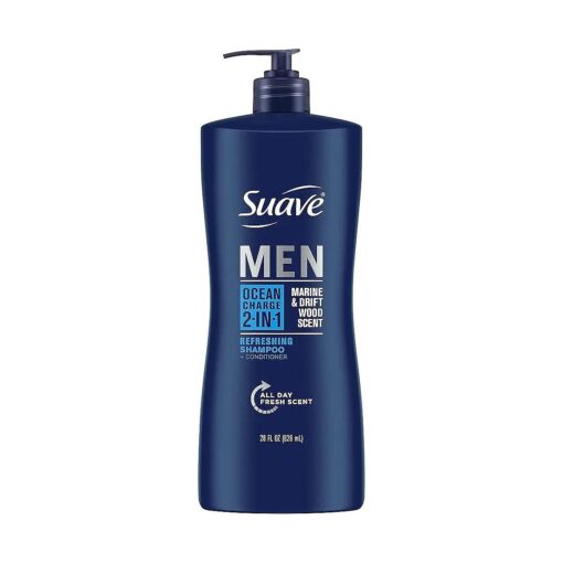 Suave 2 in 1 Shampoo and Conditioner Ocean Charge 28 oz