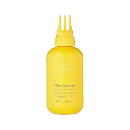 TPH BY TARAJI Mint Condition Tingling Moisturizing Scalp Leave-in Conditioner for Dry Hair | With Shea Butter, Aloe, Eucalyptus Oil, & Peppermint | Sulfate & Cruelty-Free| For Women & Men, 8 fl, oz