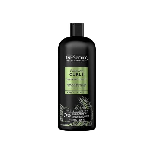 TRESemme Flawless Curls Moisturizing Shampoo For Curly Hair Formulated With Pro Style Technology 28oz