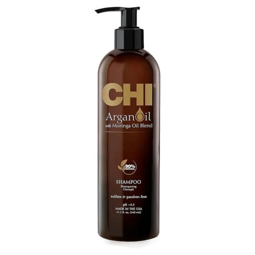 chi Argan Oil Shampoo, Brown, 11.5 Fl Oz ( Pack of 1 )