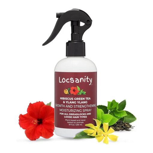 Locsanity Hair Growth Moisturizing Spray - Hibiscus Green Tea & Ylang-Ylang