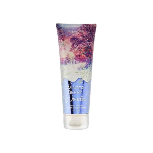 Bath & Body Works Winter Berry Wonder Ultra Shea Body Cream, 8 Ounce