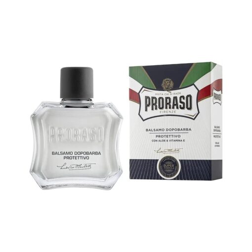 Proraso After Shave Balm, Protective and Moisturizing with Aloe Vera and Vitamin E for Dry Skin, 3.4 Fl Oz ( Pack of 1 ) ( Packaging May Vary )