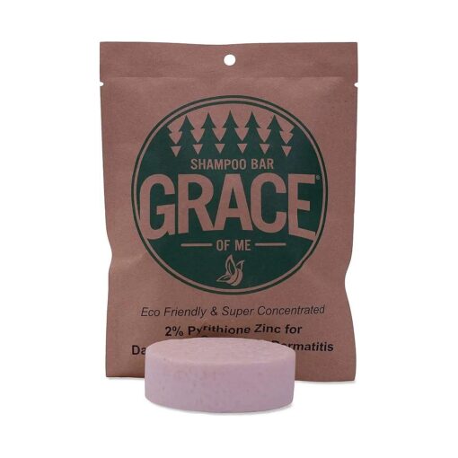 2 % Pyrithione Zinc Shampoo Bar with Shea Butter by Grace of Me ( 4 Oz ) ( Sweet Vanilla & Cinnamon )