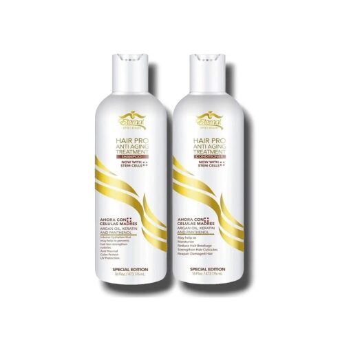 Eternal Spirit Hair Pro Anti Aging Treatment Shampoo and Conditioner Bundle with Stem Cells