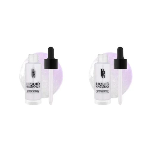 Black Radiance LIQUID RADIANCE HIGHLIGHTER Moonlit Glow ( Pack of 2 )