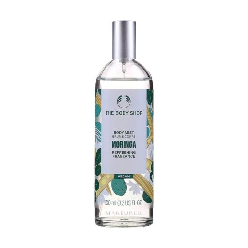 The Body Shop Moringa Body Mist, Paraben-Free Body Spray, 3.3 Fl, Oz .