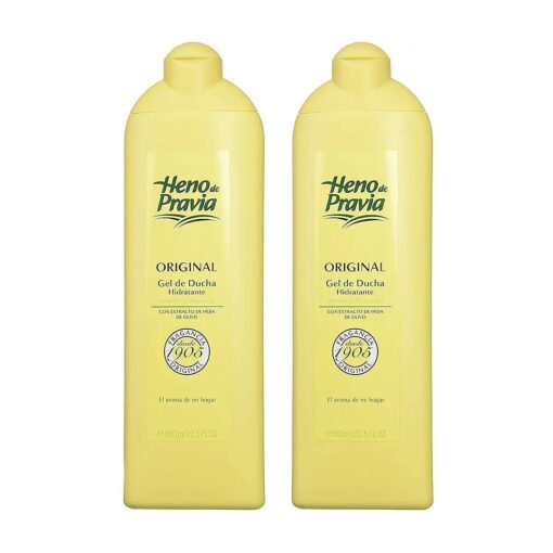 Heno de Pravia Shower Gel 22.5 Oz, 2-PACK Original