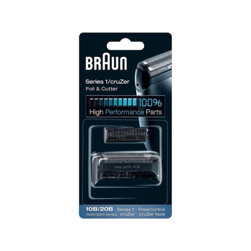 Braun 10B Replacement Foil & Cutter Cassette Multi Black BLS Combi Pack