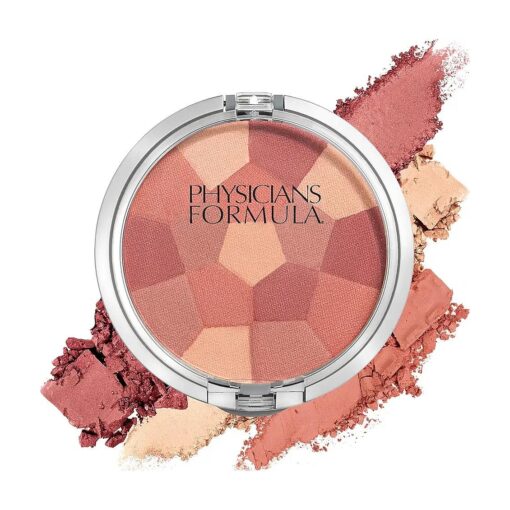 Physicians Formula Powder Palette Multi-Colored Blush Powder Blushing Rose, Dermatologist Tested