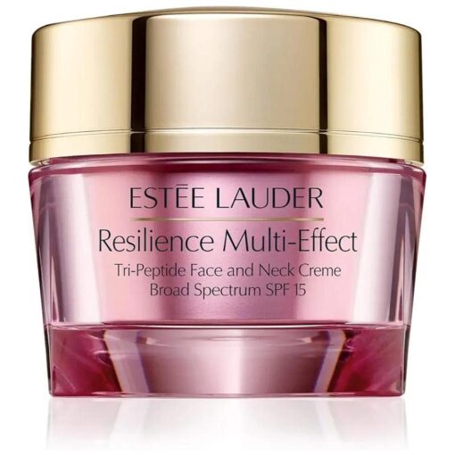 Estee Lauder Resilience Multi-Effect Tri-Peptide Face and Neck Creme SPF 15 For Dry Skin, 1.7 oz / 50ml