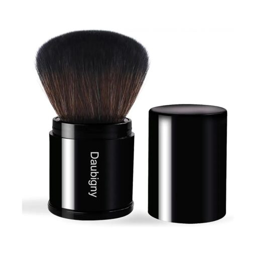 Retractable Kabuki Makeup Brush, Daubigny Powder Brushes Foundation Travel Foundation Brush for Blush Bronzer & Powder ...